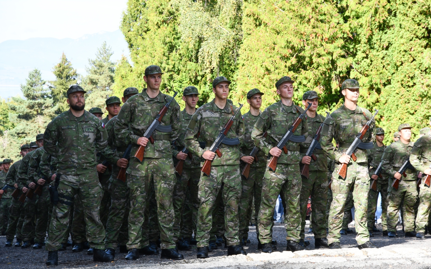 Vojenská prísaha kadetov 1. ročníka - Háj, 18. 09. 2026