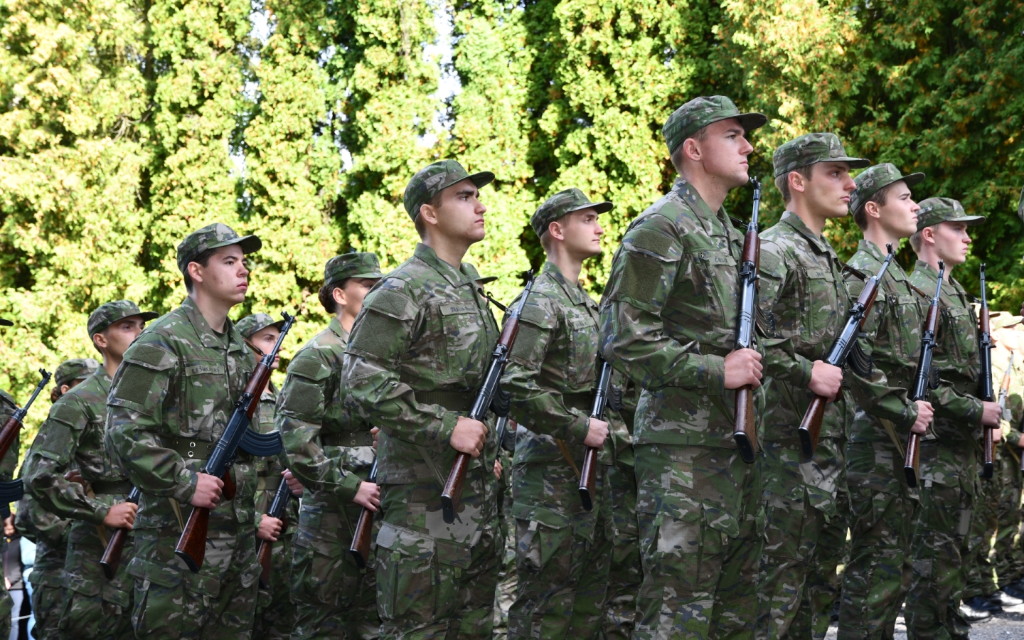 Vojenská prísaha kadetov 1. ročníka - Háj, 18. 09. 2026