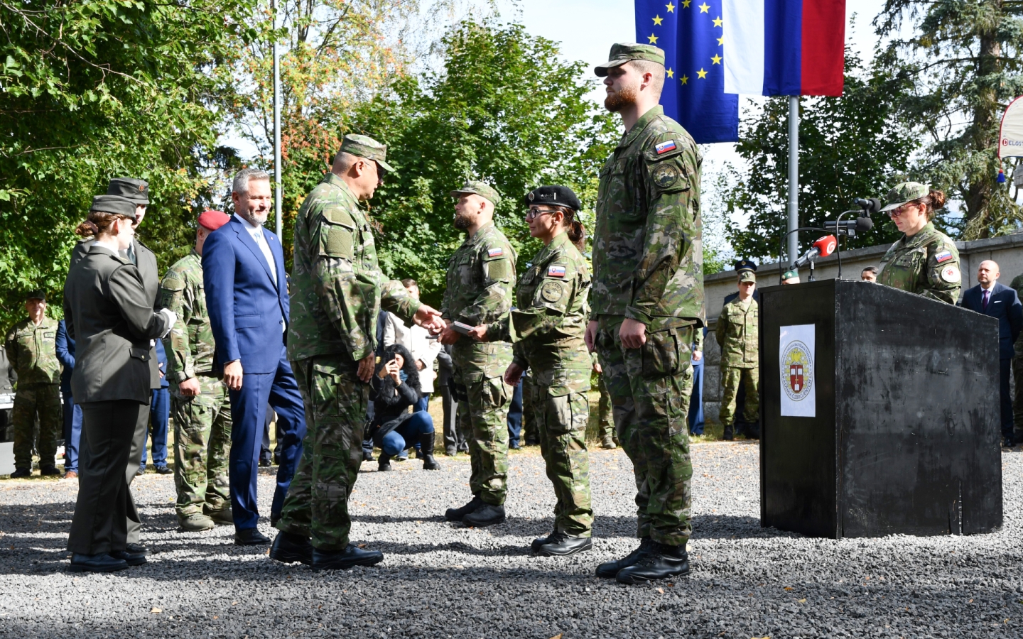 Vojenská prísaha kadetov 1. ročníka - Háj, 18. 09. 2026
